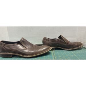 Cole Haan Air Stratton Slip On‎ Brown Leather Loafers Mens Size 12M - Read